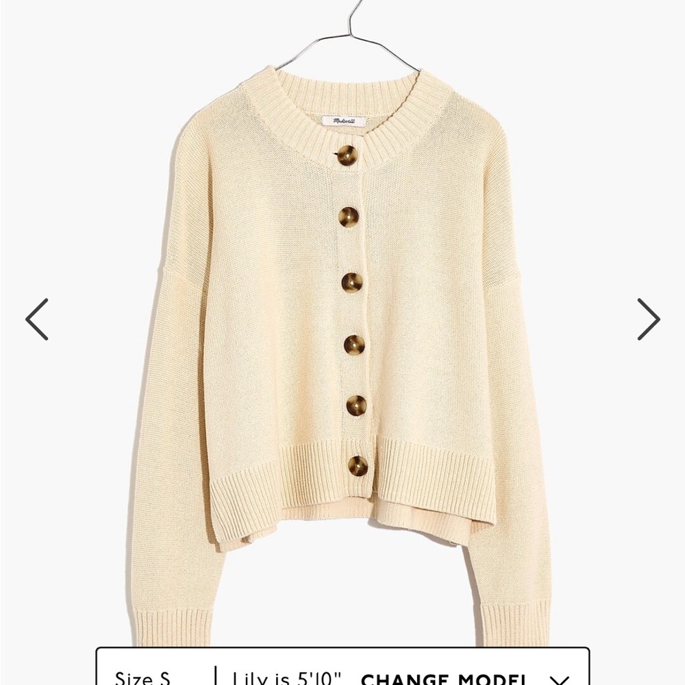 Madewell Broadway Cardigan Sweater S